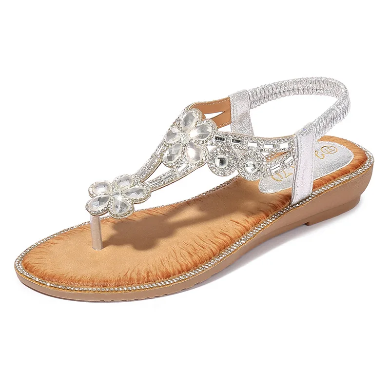 Women Summer Women Platform Sandals Rhinestone Slip on Beach Shoes Plus Size 36-42 Women Sandals
Women Summer Women Platform Sandals Rhinestone Slip on Beach Shoes Plus Size 36-42 Women Sandals