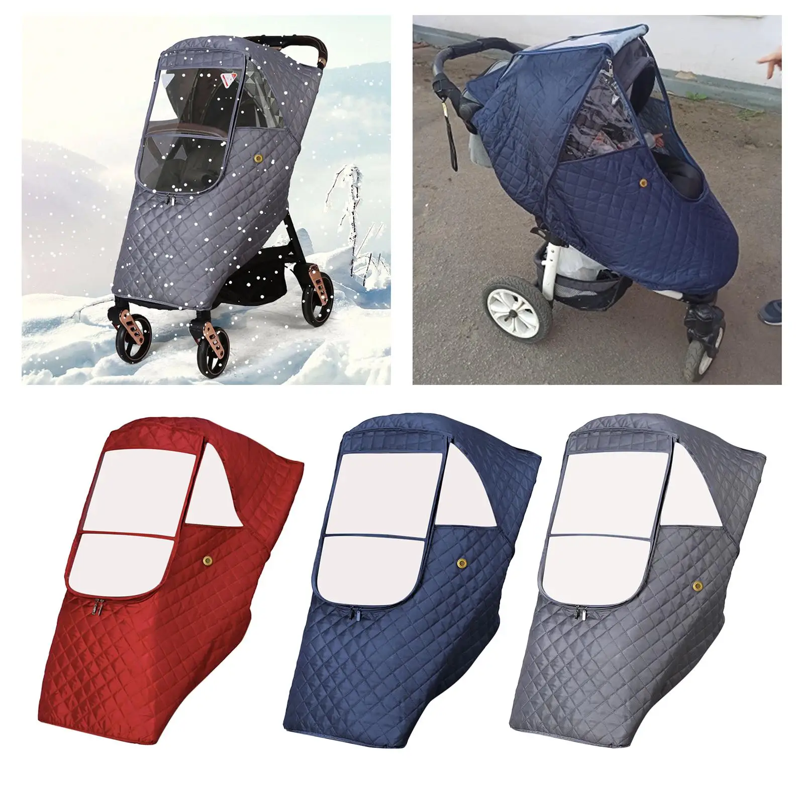 WINTER BABY STROLLER RAIN COVER DUSTPROOF RAINCOAT for PRAM TRAVEL-FRIENDLY
WINTER BABY STROLLER RAIN COVER DUSTPROOF RAINCOAT for PRAM TRAVEL-FRIENDLY