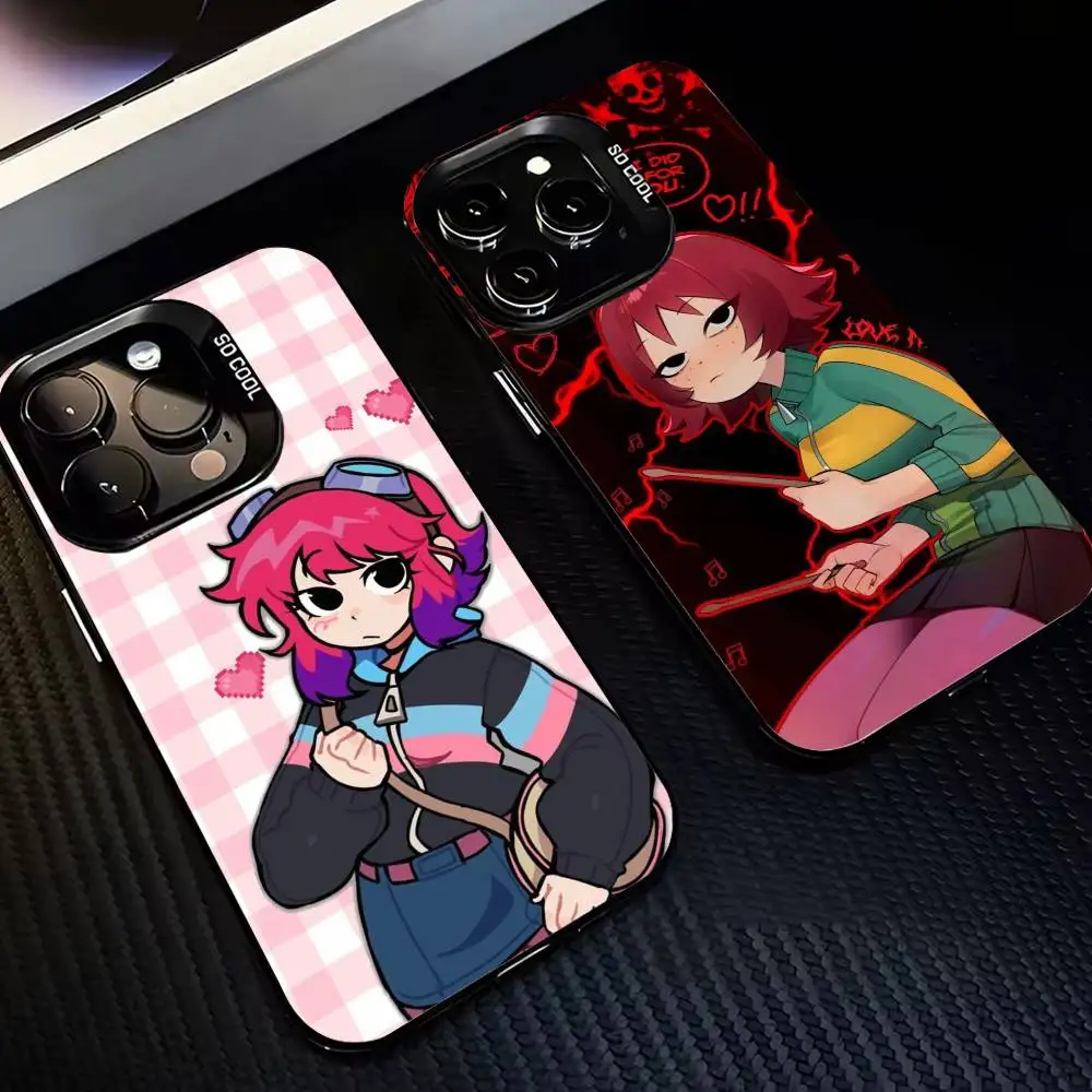Anime S-Scott Pilgrim Phone Case For iPhone17,16,15,14,13,12,11,Pro,MAX Gray Matte Silicone Black Cover
Anime S-Scott Pilgrim Phone Case For iPhone17,16,15,14,13,12,11,Pro,MAX Gray Matte Silicone Black Cover