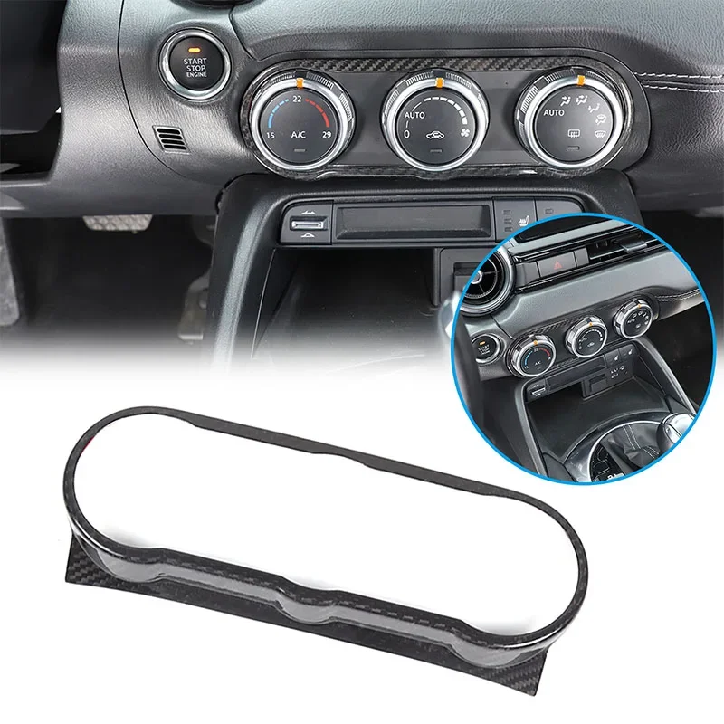 Carbon Car Central Control Volume Mode Button Frame Cover For Mazda MX-5 ND 2015-2023 Air Condition Frame Panel Trim Accessories
Carbon Car Central Control Volume Mode Button Frame Cover For Mazda MX-5 ND 2015-2023 Air Condition Frame Panel Trim Accessories