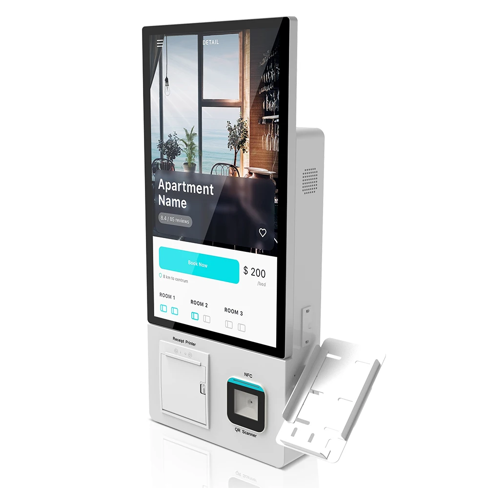 hit product21.5-Inch Thermal Printing Self-Service McDonald Order Kiosk IPS Touch Screen Glossy Surface Metal Case Food Ordering
hit product21.5-Inch Thermal Printing Self-Service McDonald Order Kiosk IPS Touch Screen Glossy Surface Metal Case Food Ordering