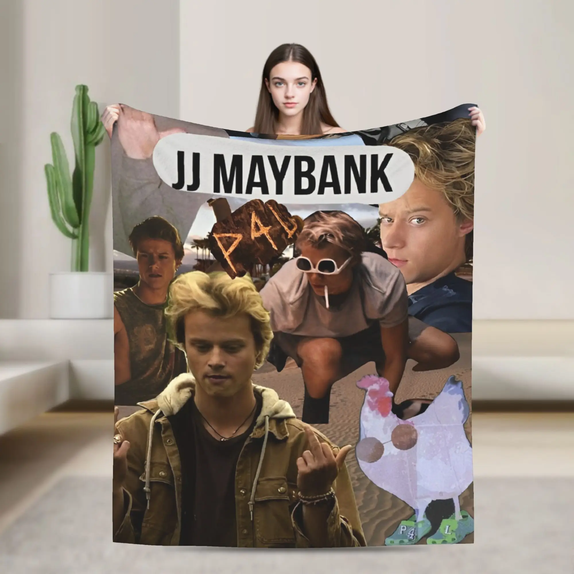 Super Soft Blankets Decorative JJ Maybank Throw Blanket Rudy Pankow Flannel Bedspread For Couch Chair Sofa Bed Sofa Bed Cover
Super Soft Blankets Decorative JJ Maybank Throw Blanket Rudy Pankow Flannel Bedspread For Couch Chair Sofa Bed Sofa Bed Cover