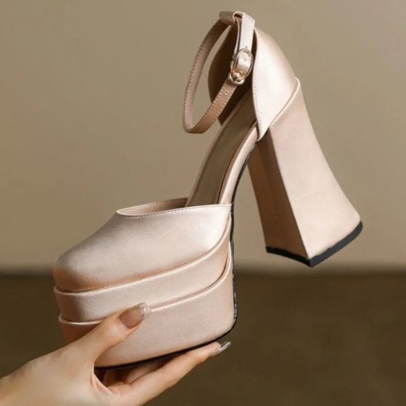 2026 New Thick Heel High Heels Banquet Shoes Main Wedding Shoes
2026 New Thick Heel High Heels Banquet Shoes Main Wedding Shoes