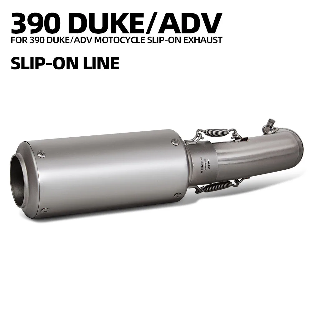 250DUKE exhaust Slip on Line Project Muffler For Duke390 390duke duke250 250DUKE 390ADV 250ADV 2021-2024 Moto escape mid pipe
250DUKE exhaust Slip on Line Project Muffler For Duke390 390duke duke250 250DUKE 390ADV 250ADV 2021-2024 Moto escape mid pipe