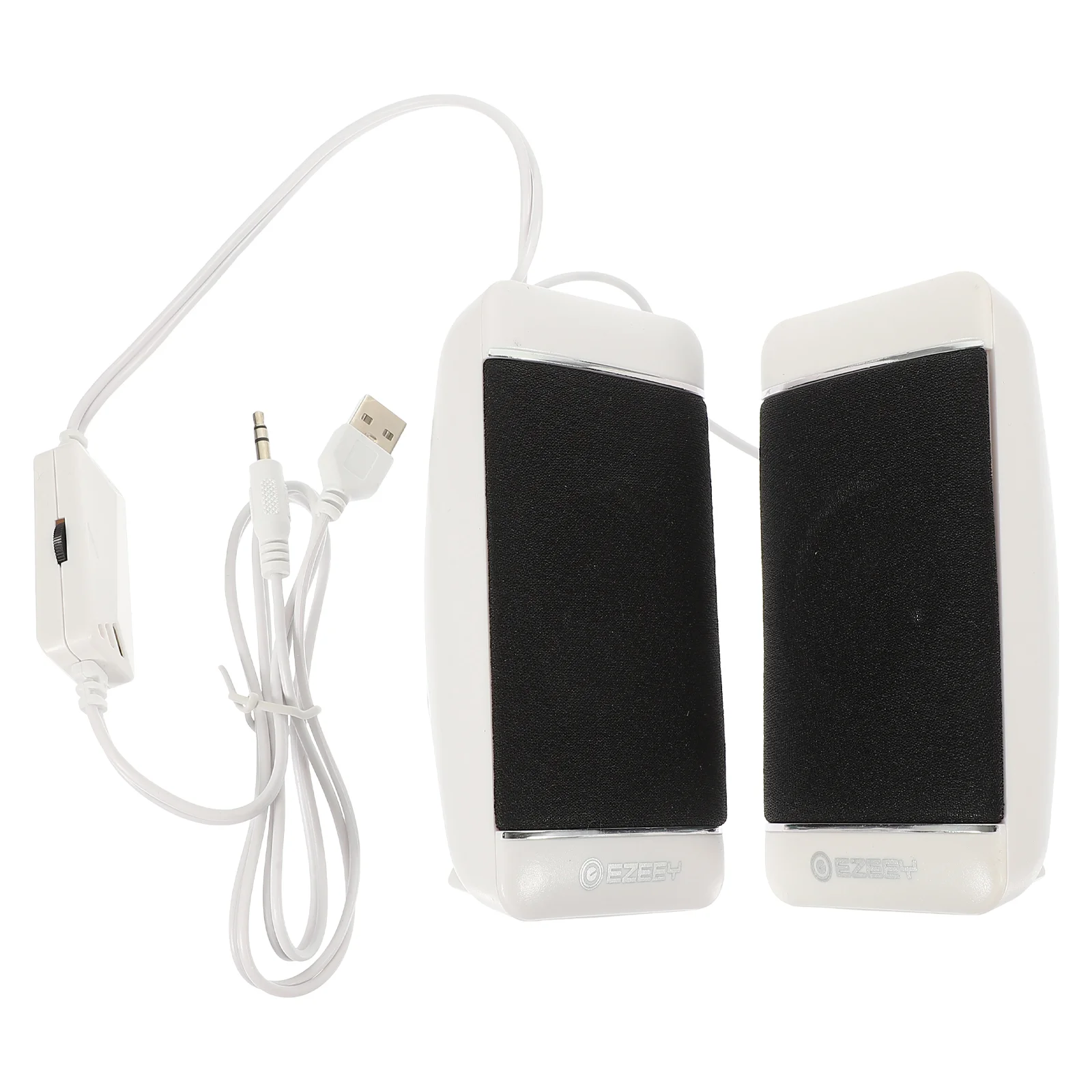 2pcs USB Powered Wired Laptop Computer PC Speakers Portable Multimedia Stereo Speaker for Laptop PC Computer (White)
2pcs USB Powered Wired Laptop Computer PC Speakers Portable Multimedia Stereo Speaker for Laptop PC Computer (White)