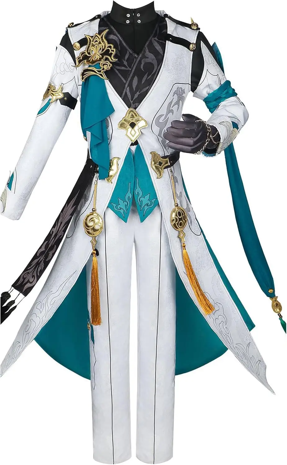 Game Honkai Star Rail Luocha Cosplay Costume Uniform Outfit Gloves Halloween Clothing
Game Honkai Star Rail Luocha Cosplay Costume Uniform Outfit Gloves Halloween Clothing