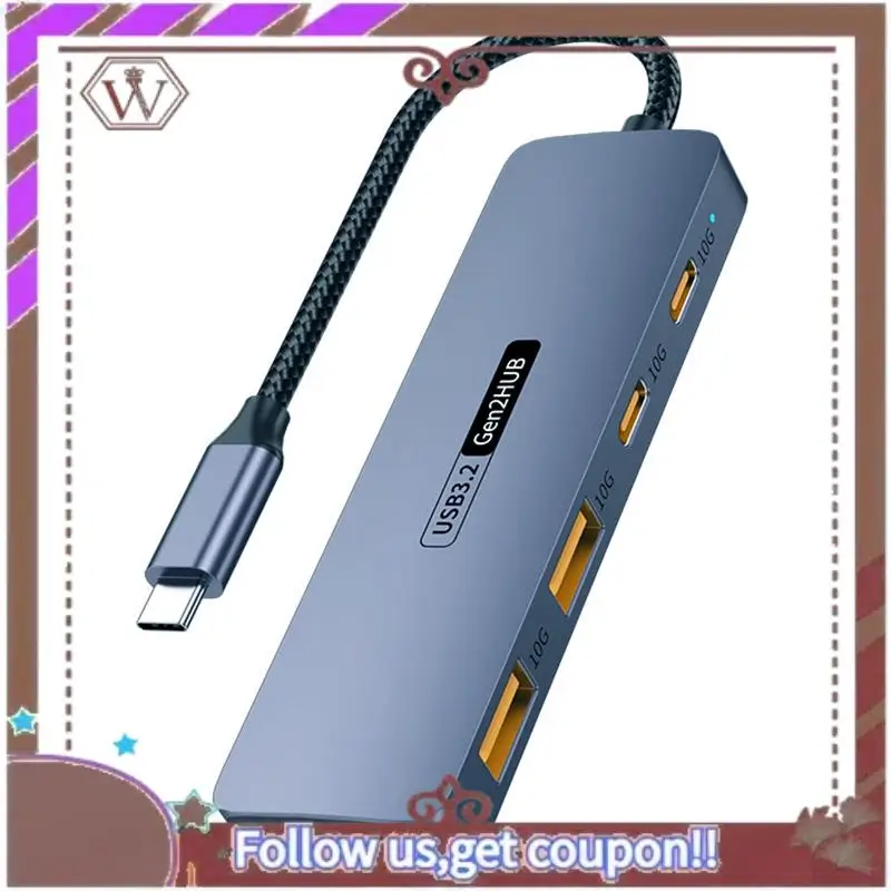 ABBG-10 Гбит/с USB C-концентратор Высокоскоростной USB-разветвитель USB Type-C 3,2-концентратор для ПК, ноутбука, планшета, телефона, жесткого диска
ABBG-10 Гбит/с USB C-концентратор Высокоскоростной USB-разветвитель USB Type-C 3,2-концентратор для ПК, ноутбука, планшета, телефона, жесткого диска