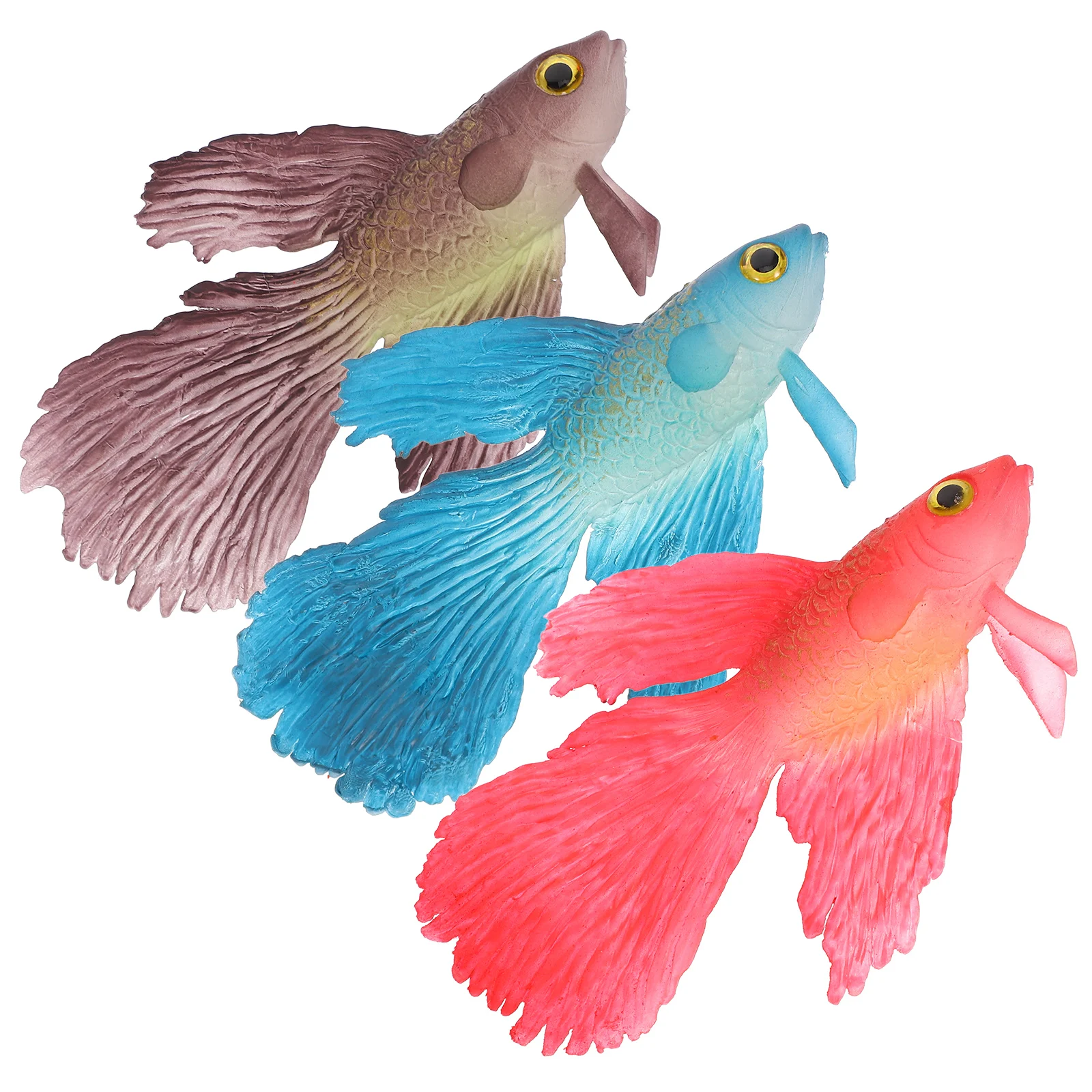 3 Pcs Fake Fish Tank Decoration Lovely Goldfish Silica Gel Small Aquarium Decor RealisticColored Fish Household nament
3 Pcs Fake Fish Tank Decoration Lovely Goldfish Silica Gel Small Aquarium Decor RealisticColored Fish Household nament