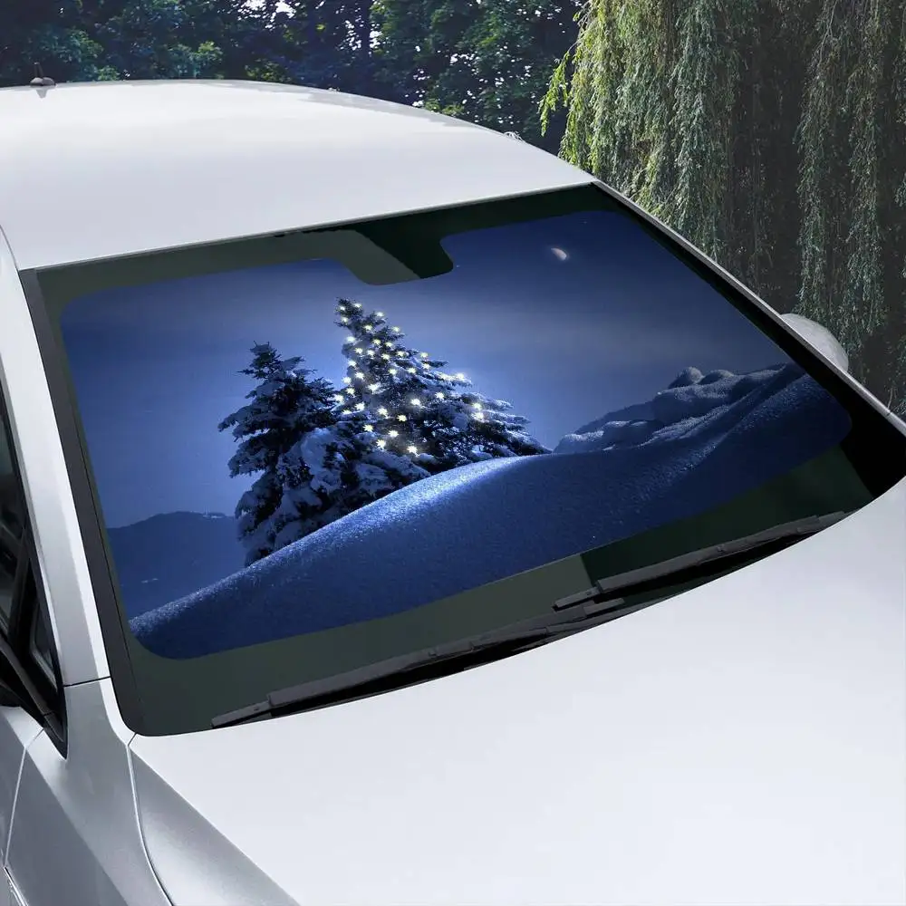 Солнцезащитный козырек на лобовое стекло автомобиля для новогодней тематики, защита от УФ-излучения, для переднего и заднего стекол, аксессуары
Солнцезащитный козырек на лобовое стекло автомобиля для новогодней тематики, защита от УФ-излучения, для переднего и заднего стекол, аксессуары