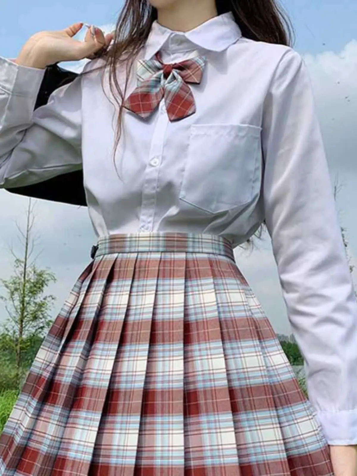Sweet Style Long Sleeve Straight Cut Shirt Beautiful Knot JK Uniform Versatile College Fashion Ladies Premium Shirt
Sweet Style Long Sleeve Straight Cut Shirt Beautiful Knot JK Uniform Versatile College Fashion Ladies Premium Shirt