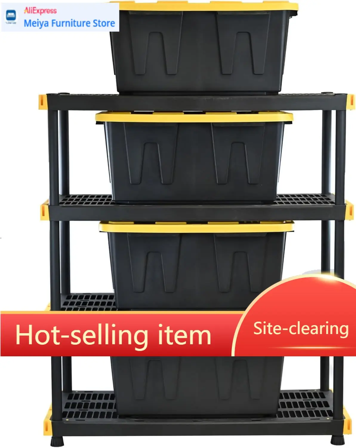 Black Yellow Shelving Unit Containers Heavy Duty Storage Gallon Pack Shelf
Black Yellow Shelving Unit Containers Heavy Duty Storage Gallon Pack Shelf