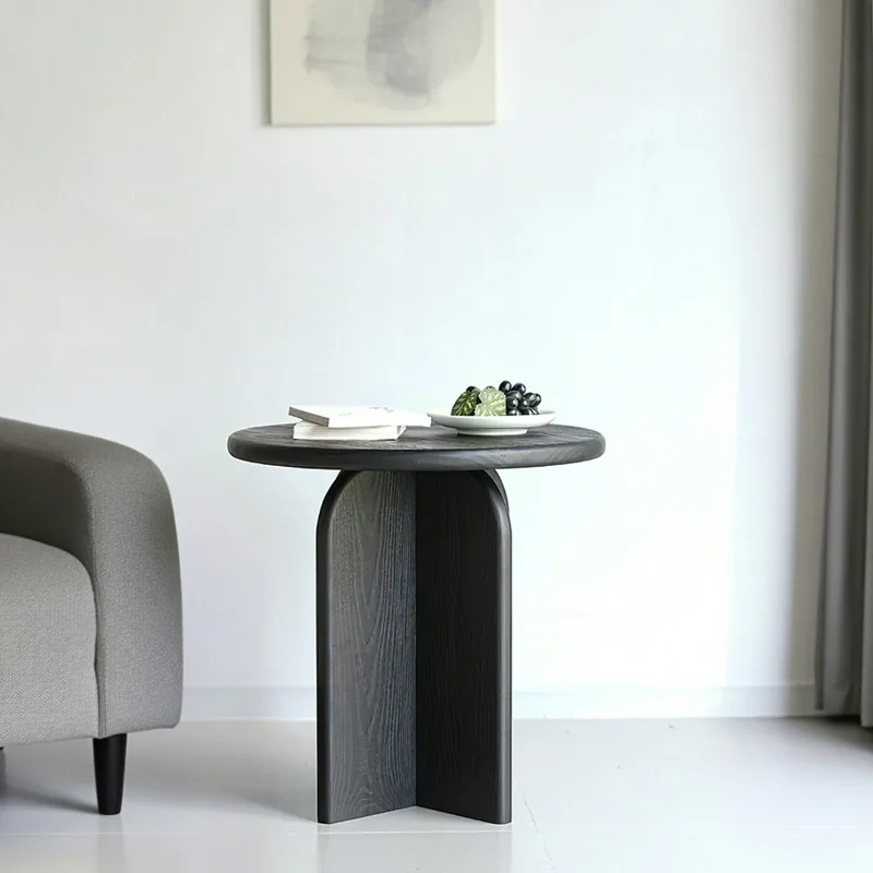 Mid-Century Solid Wood Black End Table Vintage Side Table Living Room Console Table Home Accent Coffee Tables Rustic Nightstand
Mid-Century Solid Wood Black End Table Vintage Side Table Living Room Console Table Home Accent Coffee Tables Rustic Nightstand