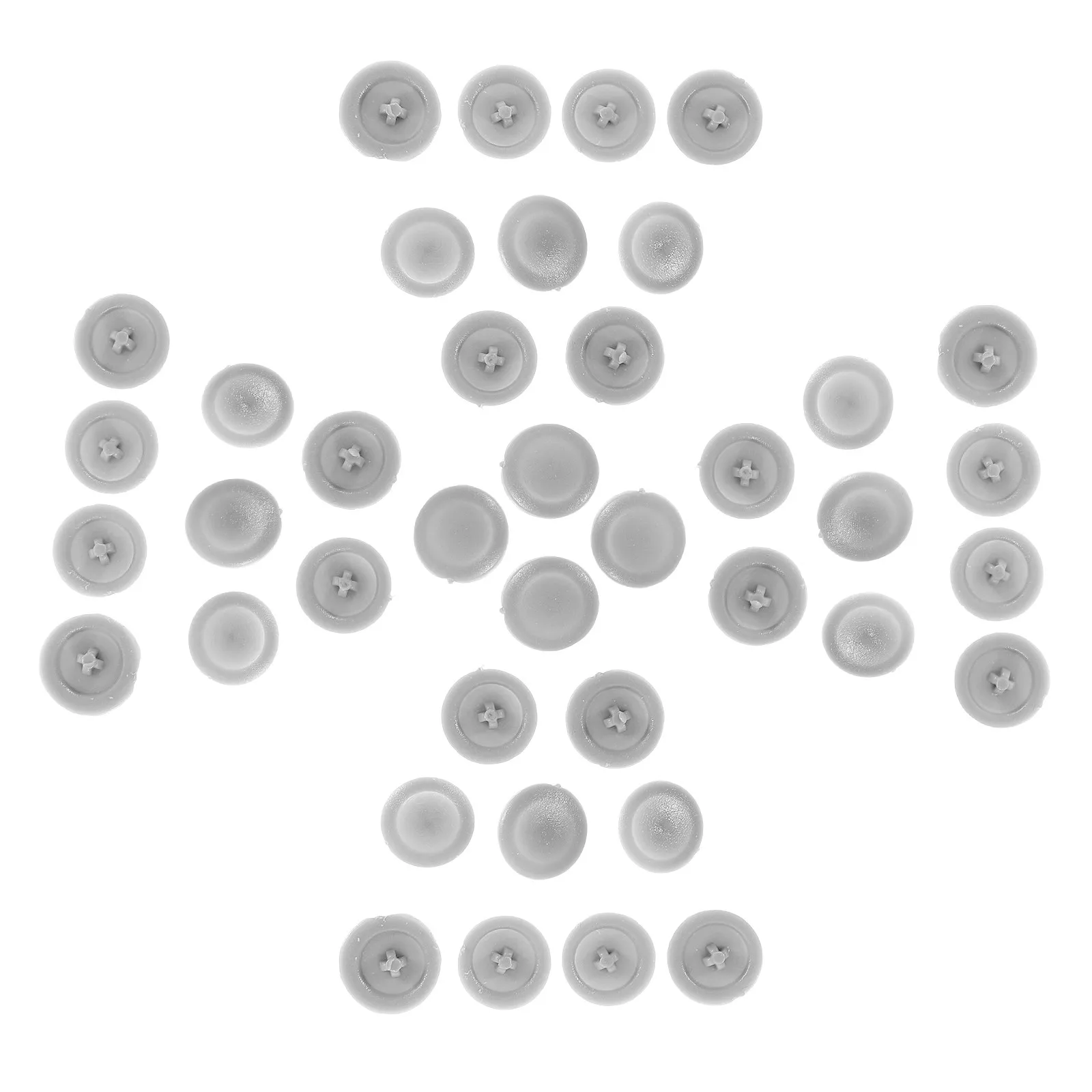 500Pcs Plastic Screw Caps Decorative Cover Furniture Cabinet Cross Head Screw Protection Cap Grey for Home Office DIY
500Pcs Plastic Screw Caps Decorative Cover Furniture Cabinet Cross Head Screw Protection Cap Grey for Home Office DIY