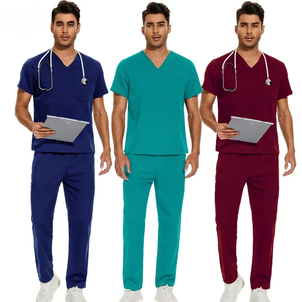 High Quality Unisex Scrubs Uniform Nurse Suit Pet Beauty Shop Medical Sets Spa Uniforms Womens Scrub Sets Work Wear Oversized
High Quality Unisex Scrubs Uniform Nurse Suit Pet Beauty Shop Medical Sets Spa Uniforms Womens Scrub Sets Work Wear Oversized