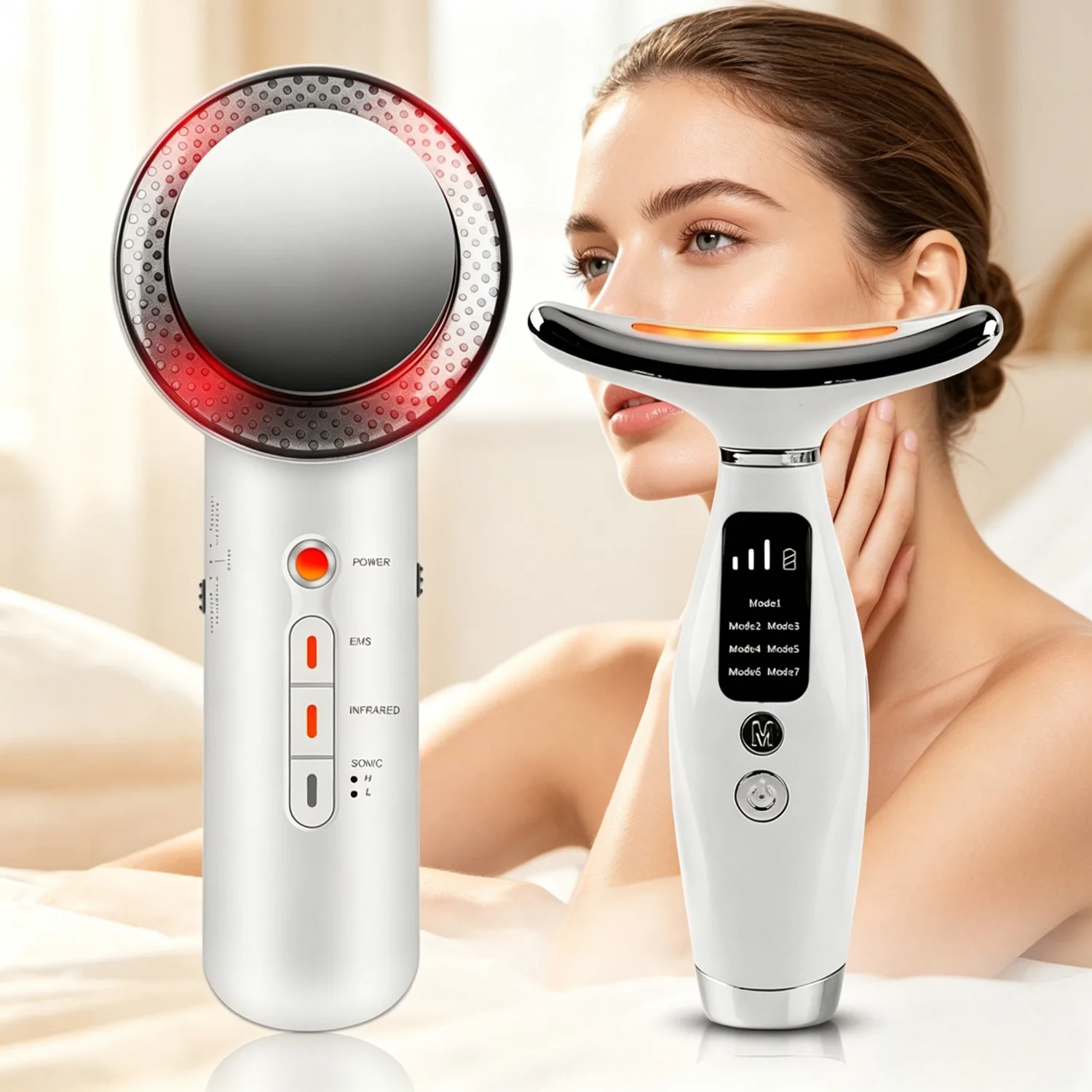 3 In 1 Ultrasonic Cavitation Machine EMS Body Shaper Tummy Slimming Anti Cellulite + 7 Colors Light Therapy Face Neck Massager
3 In 1 Ultrasonic Cavitation Machine EMS Body Shaper Tummy Slimming Anti Cellulite + 7 Colors Light Therapy Face Neck Massager