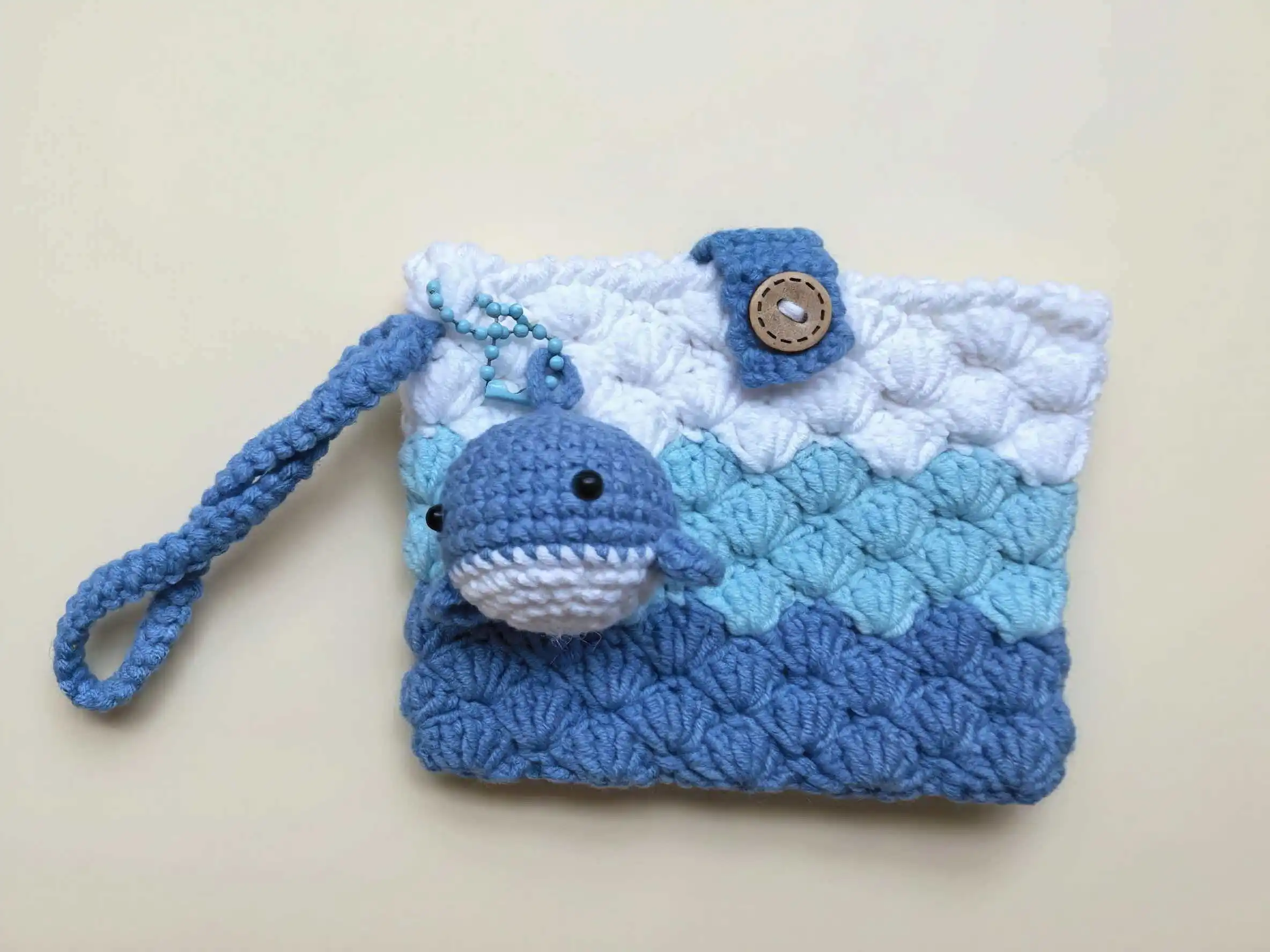 Handmade Crochet Shark Tote Bag for Women - Cute 3D Fish Design, Soft Yarn Bag, Perfect Gift for Beach, Summer & Daily
Handmade Crochet Shark Tote Bag for Women - Cute 3D Fish Design, Soft Yarn Bag, Perfect Gift for Beach, Summer & Daily