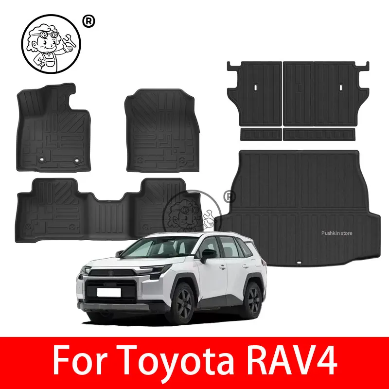 RHD LHD For Toyota RAV4 XA60 6TH 2026 2027 hybrid Car All-weather 3D TPE Floor Mats Cargo Anti-slip or Trunk Pad Accessories
RHD LHD For Toyota RAV4 XA60 6TH 2026 2027 hybrid Car All-weather 3D TPE Floor Mats Cargo Anti-slip or Trunk Pad Accessories