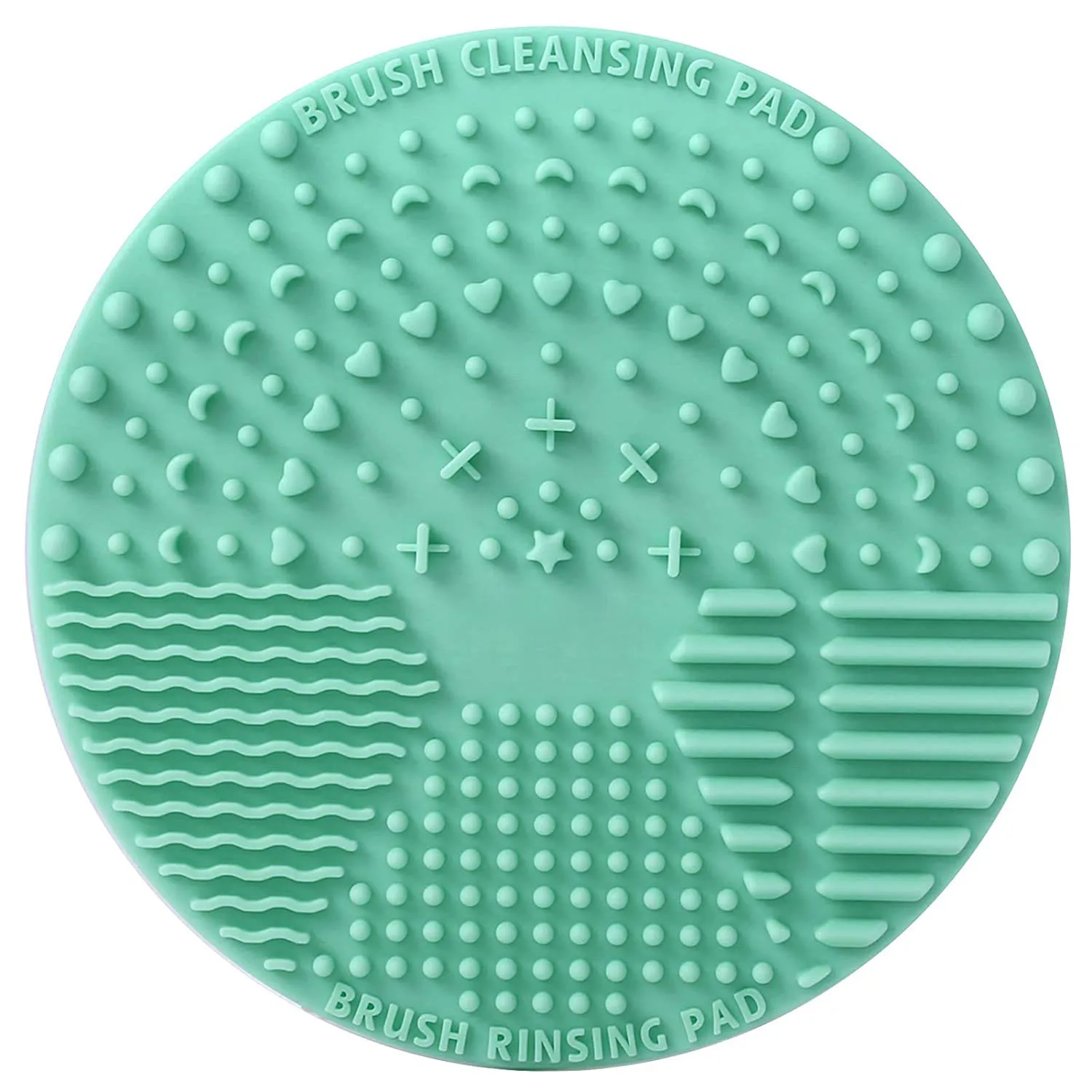 Brush Cleaning Mat, Silicone Makeup Cleaning Brush Scrubber Mat Portable Washing Tool Cosmetic Brush Cleaner with Suction Cup
Brush Cleaning Mat, Silicone Makeup Cleaning Brush Scrubber Mat Portable Washing Tool Cosmetic Brush Cleaner with Suction Cup