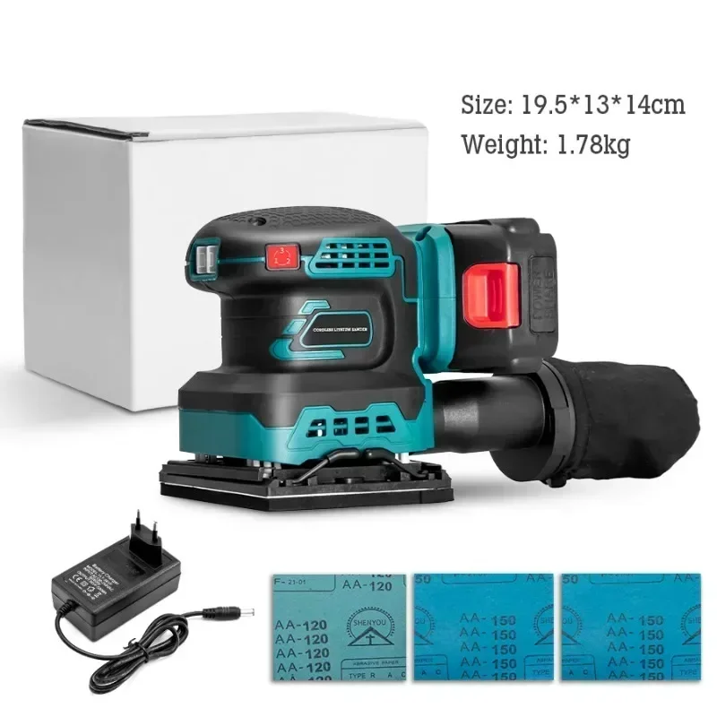 Rechargeable Electric Sander Multi-gear Adjustment Strong Heat Dissipation Lithium Electric Sander Home Floor Polishing Machine
Rechargeable Electric Sander Multi-gear Adjustment Strong Heat Dissipation Lithium Electric Sander Home Floor Polishing Machine