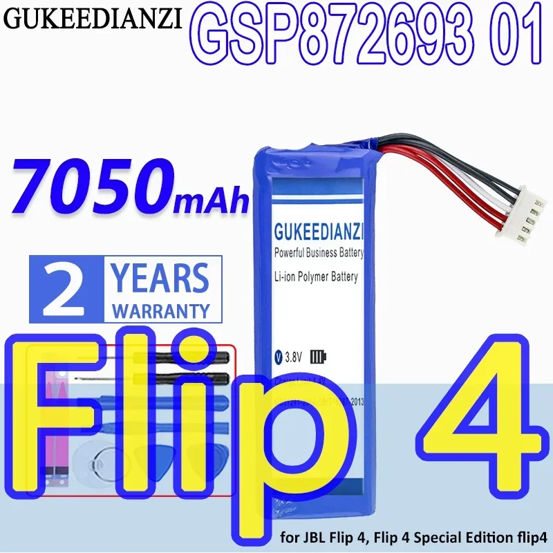 Speaker Battery 7050mAh For Jbl Flip 4, Flip 4 Special Edition flip4 GSP872693 GSP872693 01
Speaker Battery 7050mAh For Jbl Flip 4, Flip 4 Special Edition flip4 GSP872693 GSP872693 01