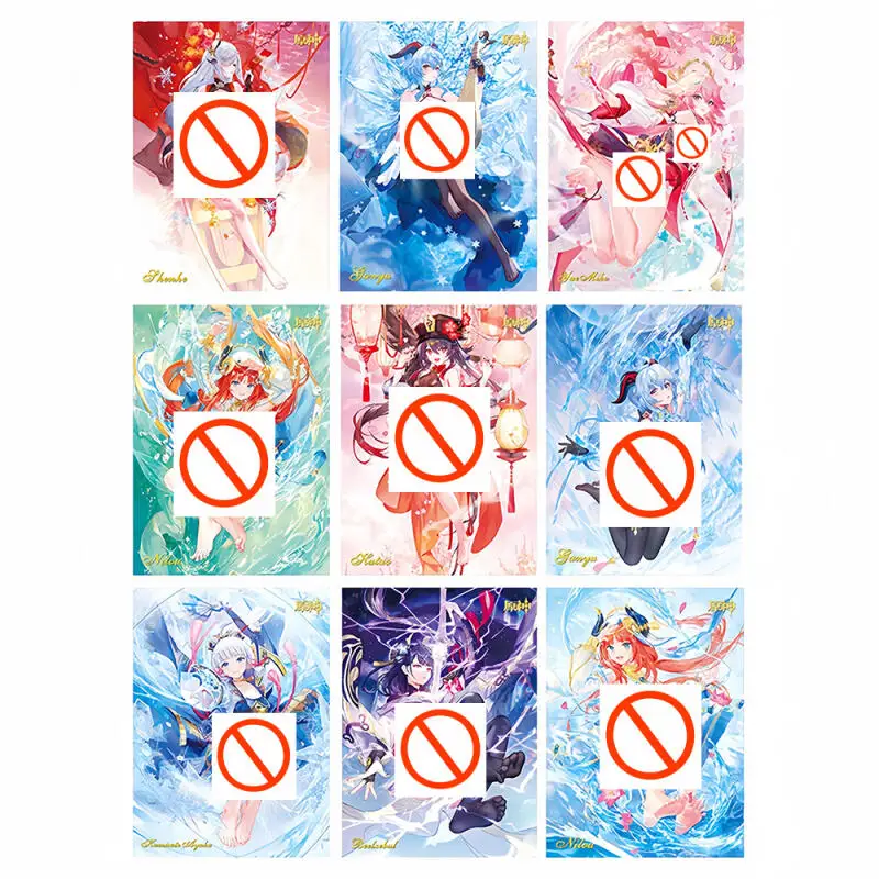 9pcs/set Genshin Impact Hu Tao Raiden Shogun DIY self-made Color Flash Card Anime Game Collection Card Gift Toy 63*88mm
9pcs/set Genshin Impact Hu Tao Raiden Shogun DIY self-made Color Flash Card Anime Game Collection Card Gift Toy 63*88mm