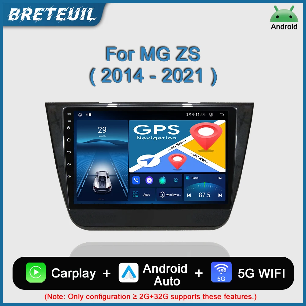Android Car Radio For MG ZS 2014 2015-2017 2018 2019 2020 2021 Multimedia Player Carplay GPS Navigation Touch Screen Auto Stereo
Android Car Radio For MG ZS 2014 2015-2017 2018 2019 2020 2021 Multimedia Player Carplay GPS Navigation Touch Screen Auto Stereo