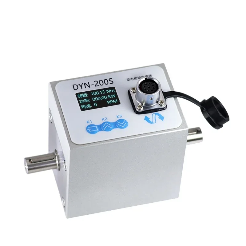 Miniature high-speed dynamic torque sensor, torque speed measuring instrument, torque power measuring instrument, force
Miniature high-speed dynamic torque sensor, torque speed measuring instrument, torque power measuring instrument, force