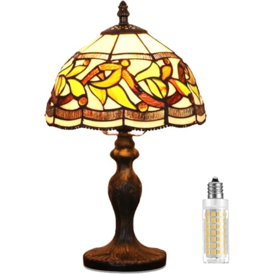 Stained Glass Table LampStained Glass Crystal Bead Style Table Light Handmade Desk Bedside Night Light Antique Art Craft Gifts
Stained Glass Table LampStained Glass Crystal Bead Style Table Light Handmade Desk Bedside Night Light Antique Art Craft Gifts