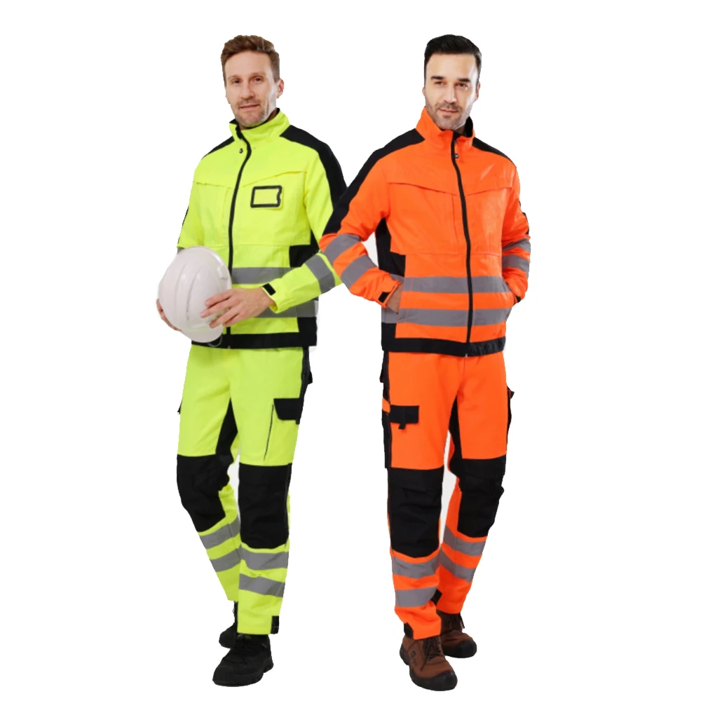 Construction Workwear Set Jacket and Pants Suit Multi Pockets Work Clothes Men Factory Workshop Uniforms
Construction Workwear Set Jacket and Pants Suit Multi Pockets Work Clothes Men Factory Workshop Uniforms