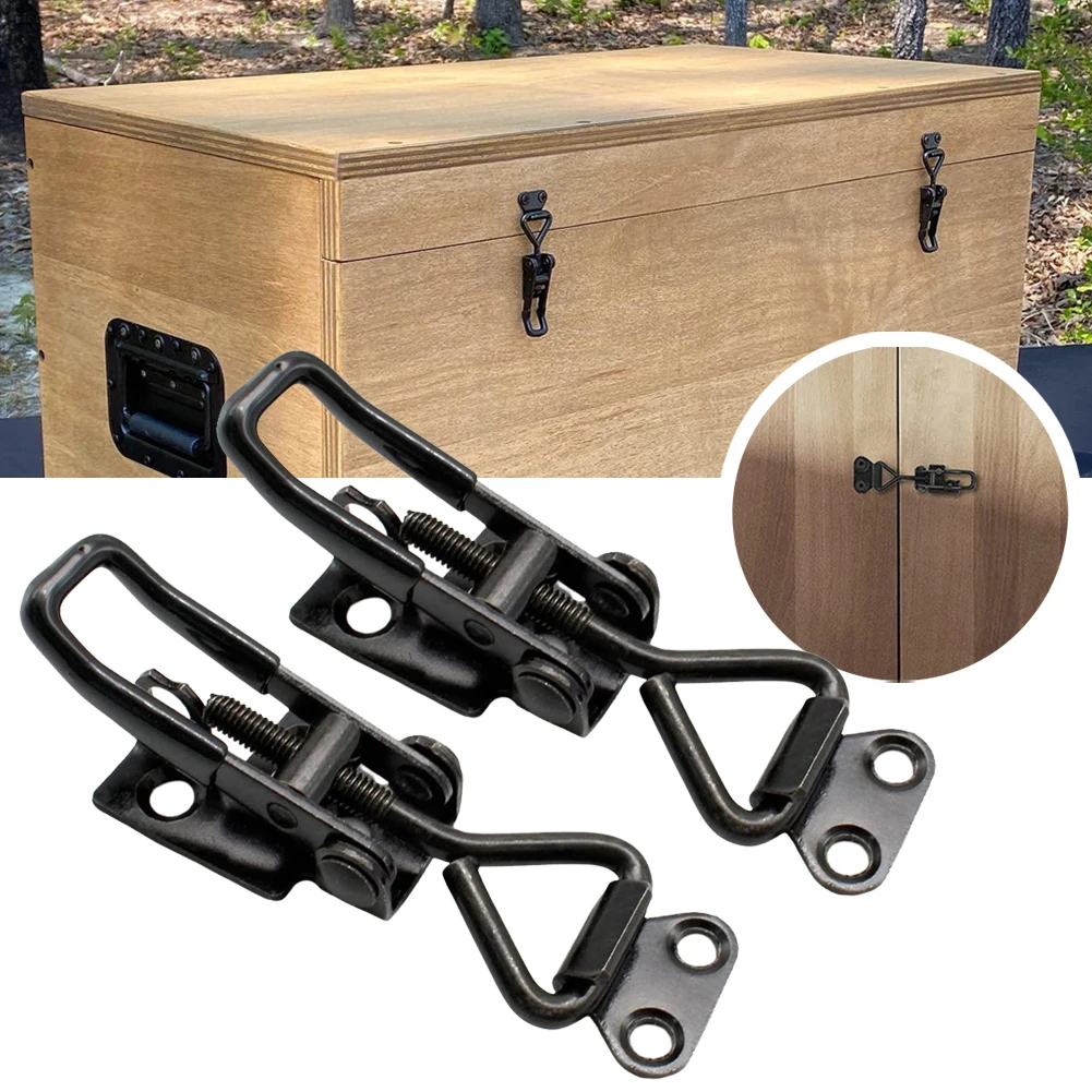 Parts Toggle Clamp 180KG Quick Fixture Replacement 396lbs Accessories Black For Cabinets GH-4002 Hasp Catch Clip
Parts Toggle Clamp 180KG Quick Fixture Replacement 396lbs Accessories Black For Cabinets GH-4002 Hasp Catch Clip