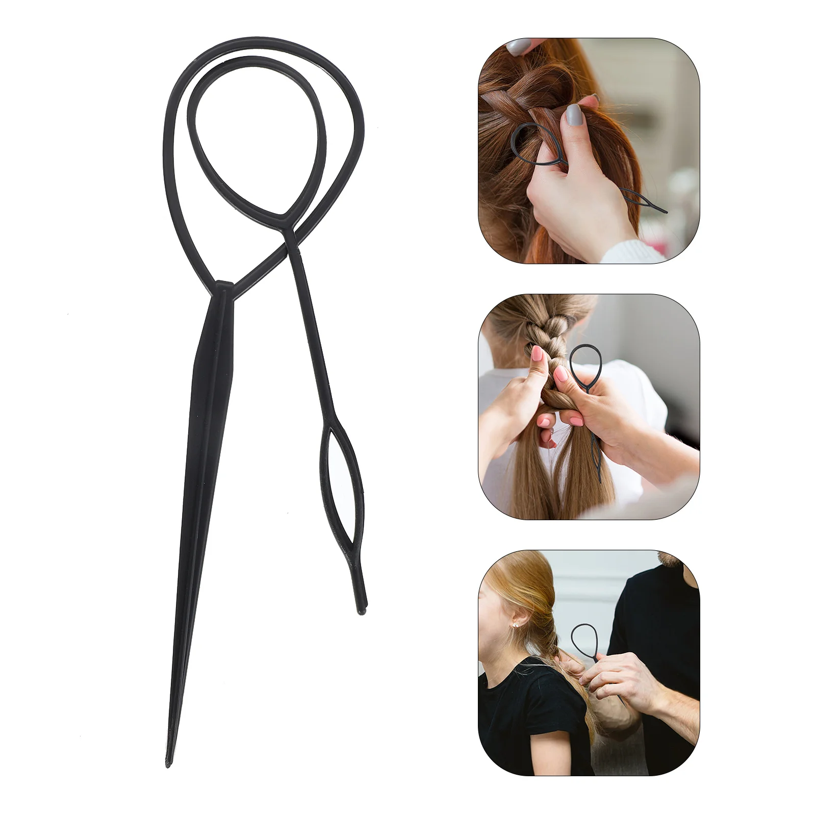 20 set Hair Braiding Tool Kit Black For Easy Styling Braids Ponytails Buns School Home Use Loop Styler Set Extension
20 set Hair Braiding Tool Kit Black For Easy Styling Braids Ponytails Buns School Home Use Loop Styler Set Extension