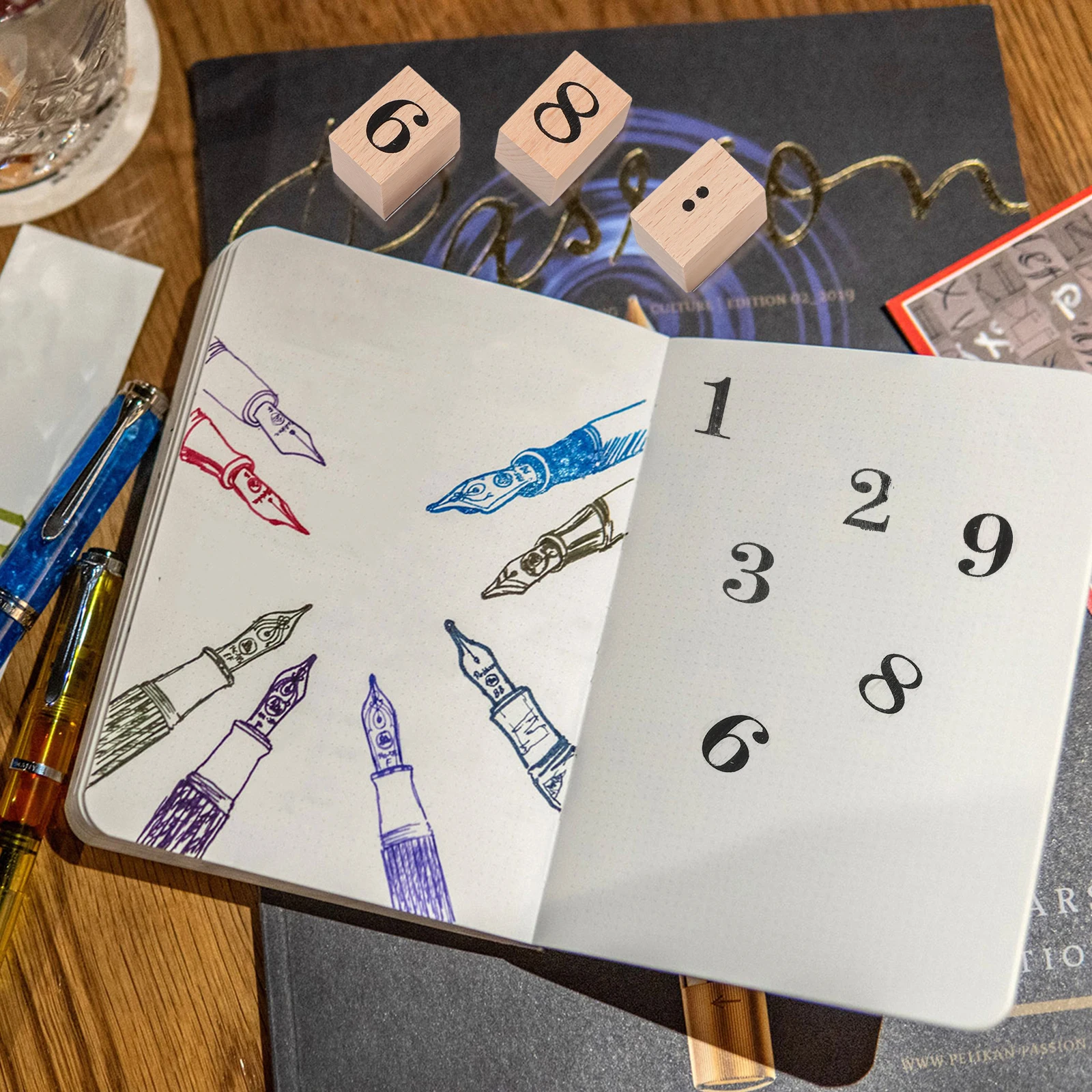 12pcs Number Wooden Rubber Craft Seals For Kids Diy Scrapbook Decoration Handcraft Stamps Household Seal Set Decorative Rubber
12pcs Number Wooden Rubber Craft Seals For Kids Diy Scrapbook Decoration Handcraft Stamps Household Seal Set Decorative Rubber