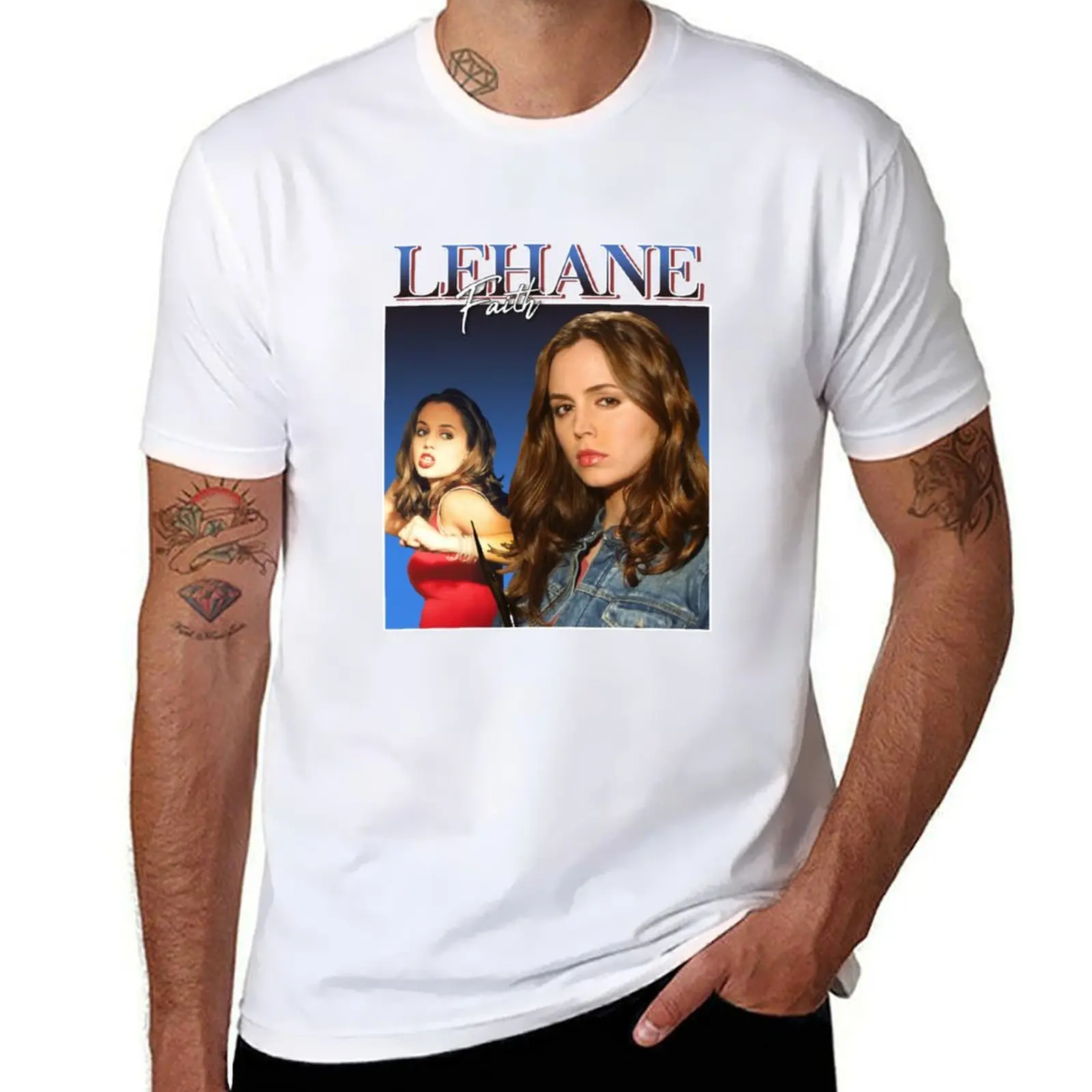 Faith Lehane Vintage/Retro Design T-Shirt man t shirts graphic t shirt man casual T-Shirt
Faith Lehane Vintage/Retro Design T-Shirt man t shirts graphic t shirt man casual T-Shirt