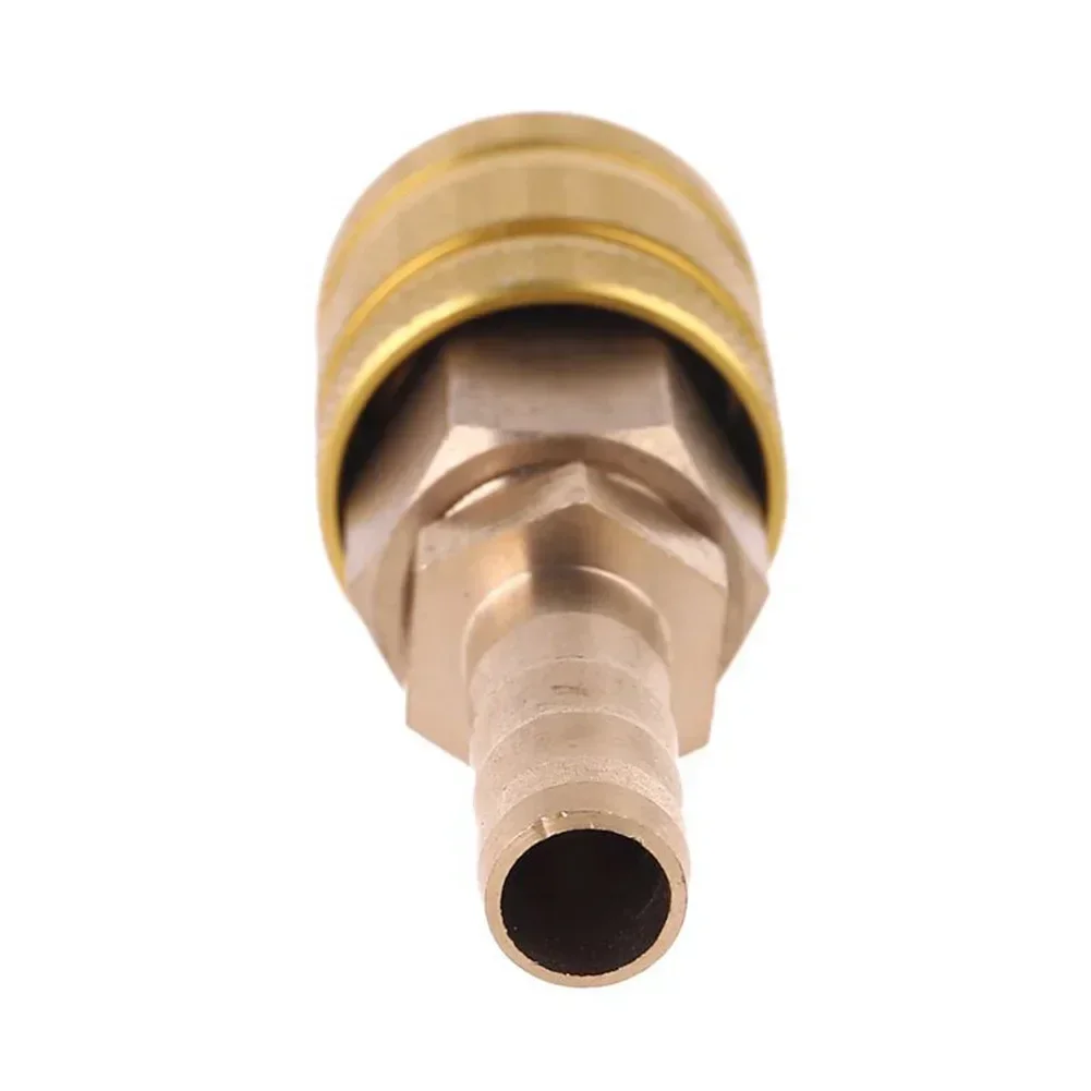 For Tire Inflation As Shown Tire Valve Connector Brass Fitting Solid Brass Construction Anti-slip Knurled Grip
For Tire Inflation As Shown Tire Valve Connector Brass Fitting Solid Brass Construction Anti-slip Knurled Grip