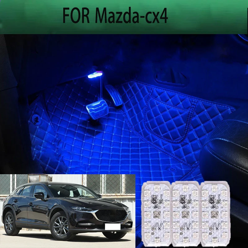 FOR Mazda-cx4-suv LED Car Interior Ambient Foot Light Atmosphere Decorative Lamps Party decoration lights Neon strips
FOR Mazda-cx4-suv LED Car Interior Ambient Foot Light Atmosphere Decorative Lamps Party decoration lights Neon strips