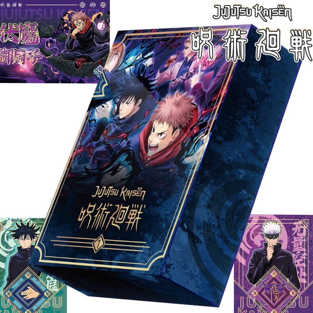Original Jujutsu Kaisen Card Collection Hot Blooded Highly Popular Characters Gojo Satoru Fushiguro Megumi Cards Kids Toys Gifts
Original Jujutsu Kaisen Card Collection Hot Blooded Highly Popular Characters Gojo Satoru Fushiguro Megumi Cards Kids Toys Gifts