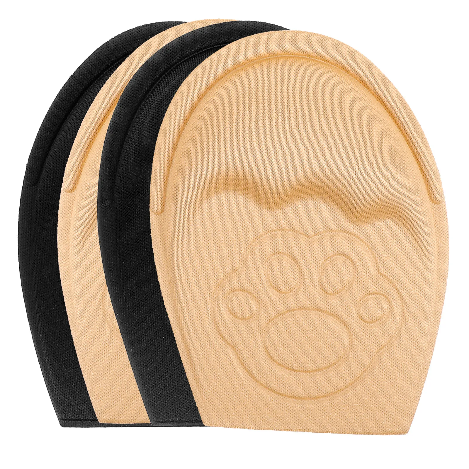 2Pairs Filling Insoles Forefeet Shoe Pads Soft Cushioned Heel Pads Breathable Non-Skid Heel Protectors Foam Forefeet Support
2Pairs Filling Insoles Forefeet Shoe Pads Soft Cushioned Heel Pads Breathable Non-Skid Heel Protectors Foam Forefeet Support