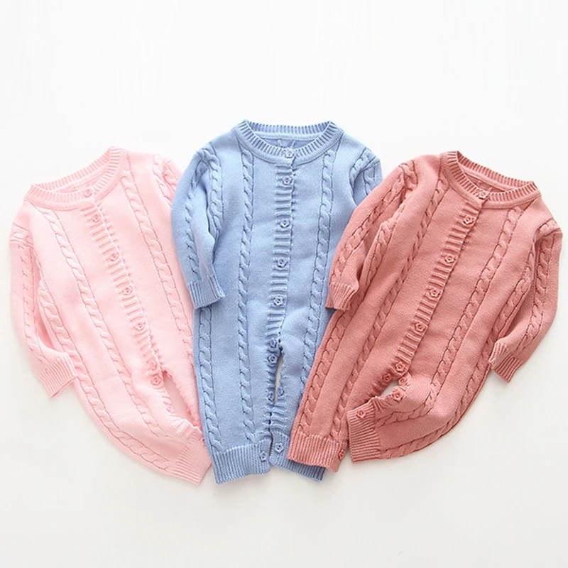 Autumn Baby Knitted Rompers Newborn Baby Romper Cotton Knitted Toddler Girl Clothes One Piece Overall Infant Boy Jumpsuit Outfit
Autumn Baby Knitted Rompers Newborn Baby Romper Cotton Knitted Toddler Girl Clothes One Piece Overall Infant Boy Jumpsuit Outfit