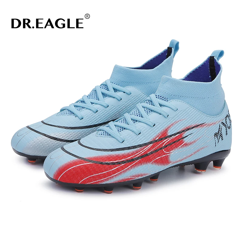 DR.EAGLE High Ankle Breathable Men's Soccer Shoes TF/FG Outdoor Professional Training Football Boots Non-Slip Zapatos De Soccer
DR.EAGLE High Ankle Breathable Men's Soccer Shoes TF/FG Outdoor Professional Training Football Boots Non-Slip Zapatos De Soccer