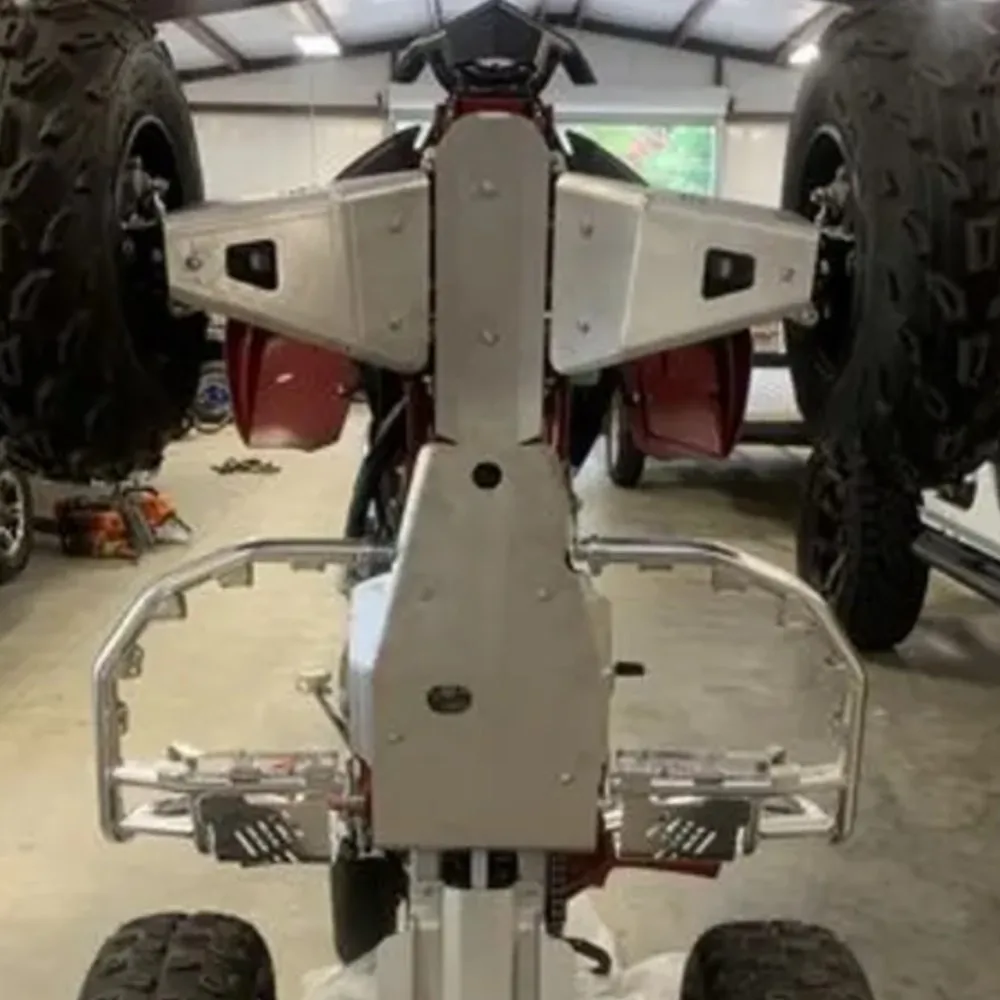 For Yamaha Raptor 700 YFM700 YFM700R 2006-2011 700R 2013-2023 ATV Aluminum Full Chassis Skid Plate Frame Guard Cover Protector
For Yamaha Raptor 700 YFM700 YFM700R 2006-2011 700R 2013-2023 ATV Aluminum Full Chassis Skid Plate Frame Guard Cover Protector