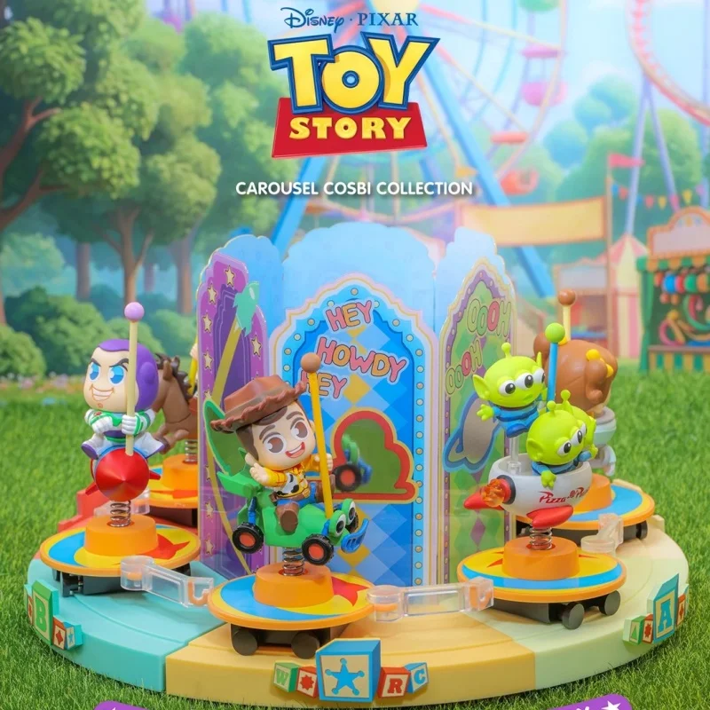 Genuine Hot Toys Toy Story COSBI Carousel Blind Box Woody Buzz Jessie Gabby Alien Bunny Duck Collectible Mini Figure Toy
Genuine Hot Toys Toy Story COSBI Carousel Blind Box Woody Buzz Jessie Gabby Alien Bunny Duck Collectible Mini Figure Toy