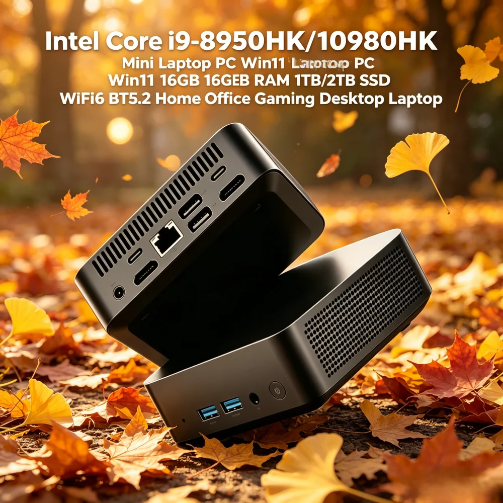 Intel Core i9-8950HK/10980HK Mini Laptop PC Win11 16GB RAM 1TB/2TB SSD WiFi6 BT5.2 Home Office Gaming Desktop Laptop
Intel Core i9-8950HK/10980HK Mini Laptop PC Win11 16GB RAM 1TB/2TB SSD WiFi6 BT5.2 Home Office Gaming Desktop Laptop
