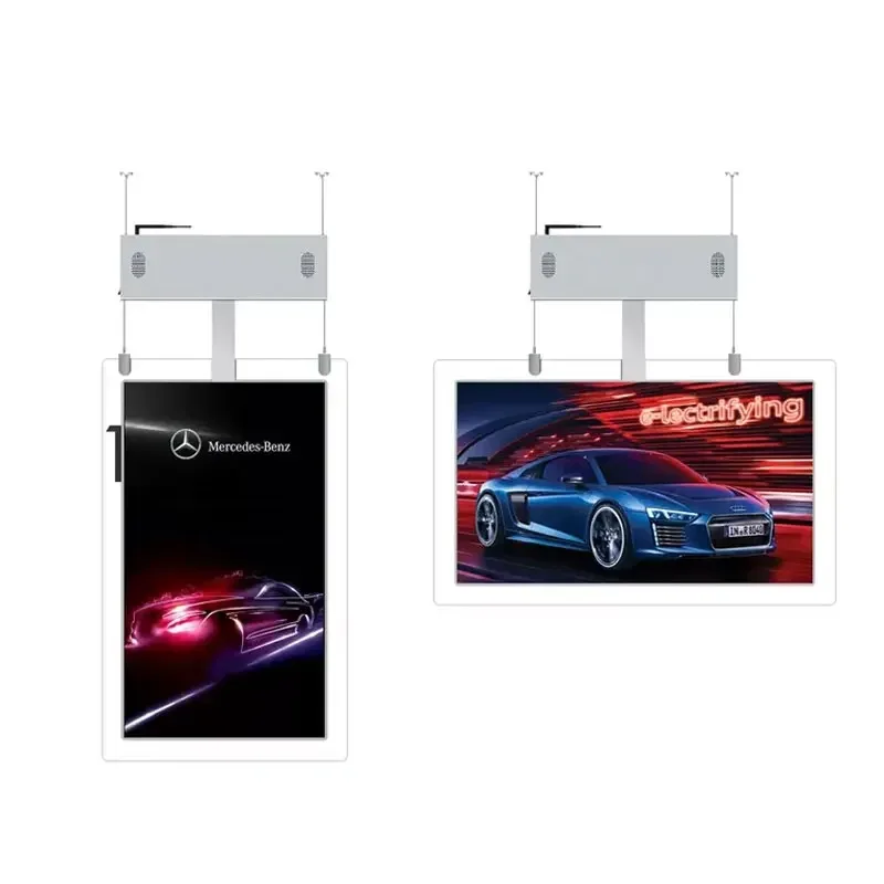 Hanging 43 49 55 65 Inch High Brightness Semi-outdoor LCD Screen Window Facing Digital Signage Advertising Video Player
Hanging 43 49 55 65 Inch High Brightness Semi-outdoor LCD Screen Window Facing Digital Signage Advertising Video Player