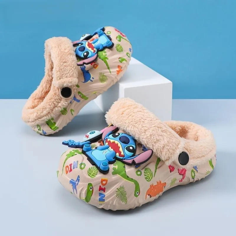 Disney Children's Cotton Slippers Stitch Anime Cartoon Cute Fashion Anti Slip Waterproof Winter Warmth and Cold Protection Gift
Disney Children's Cotton Slippers Stitch Anime Cartoon Cute Fashion Anti Slip Waterproof Winter Warmth and Cold Protection Gift