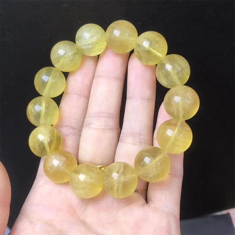 15MM Natural Yellow Fluorite Bead Bracelet Women Fashion Reiki Healing Energy Gemstone Wrist Jewelry Holiday Gift 1PCS
15MM Natural Yellow Fluorite Bead Bracelet Women Fashion Reiki Healing Energy Gemstone Wrist Jewelry Holiday Gift 1PCS