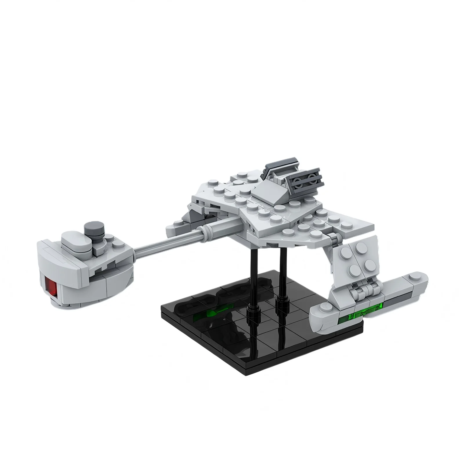 MOC Interstellar Spaceship Klingon D7 Battlecruiser Building Block Assembly Model Brick Toy Family and Friends Holiday Gift
MOC Interstellar Spaceship Klingon D7 Battlecruiser Building Block Assembly Model Brick Toy Family and Friends Holiday Gift