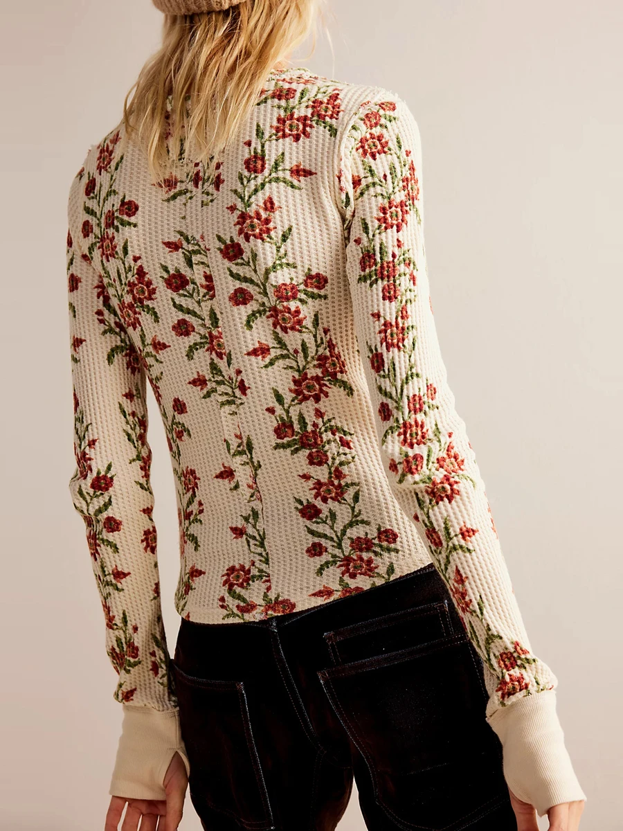 ZJLJAYCHOU Women s Long Sleeve T Shirts Crew Neck Slim Fit Tops Sexy Basic Tee Floral Print Shirt
ZJLJAYCHOU Women s Long Sleeve T Shirts Crew Neck Slim Fit Tops Sexy Basic Tee Floral Print Shirt