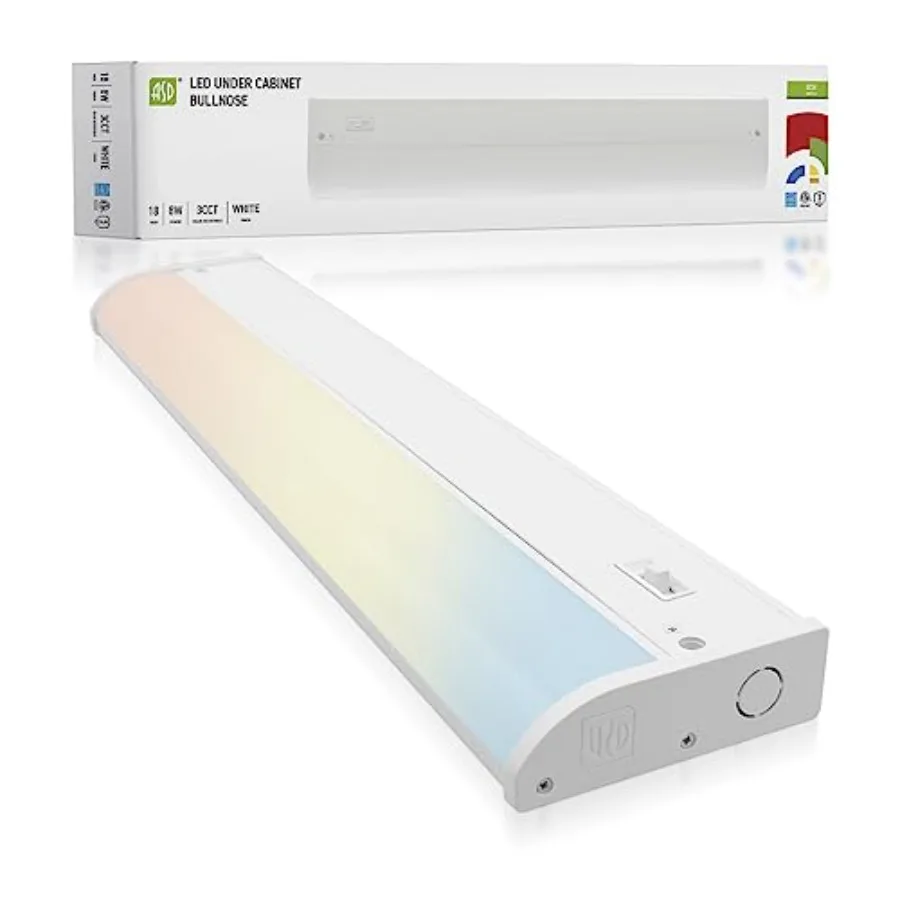 LED Under Cabet Lightg, 8W 715 LM, Dimmable Hardwired Under Cabet Lights for Kitchen, 3000K Soft/00K Cool/5000K Daylight, Under
LED Under Cabet Lightg, 8W 715 LM, Dimmable Hardwired Under Cabet Lights for Kitchen, 3000K Soft/00K Cool/5000K Daylight, Under