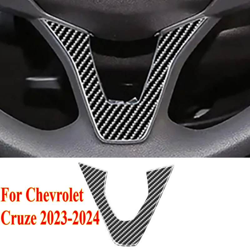 1PCS for Chevrolet Cruze 2023-2024 Carbon Fiber Interior Steering Wheel Panel Decorative Cover Sticker Trim Car Accessories
1PCS for Chevrolet Cruze 2023-2024 Carbon Fiber Interior Steering Wheel Panel Decorative Cover Sticker Trim Car Accessories