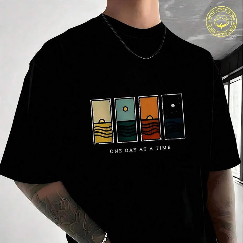 Minimalist Leading Fashion Printed Men's Moto Casual T-Shirt Fashionable Street Style Suitable For Travel And Sports Tee
Minimalist Leading Fashion Printed Men's Moto Casual T-Shirt Fashionable Street Style Suitable For Travel And Sports Tee